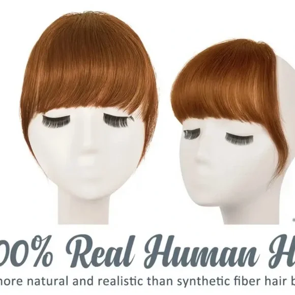 Stylish Brown and Blonde, Red Hairpiece for Women - Picture 2 of 3